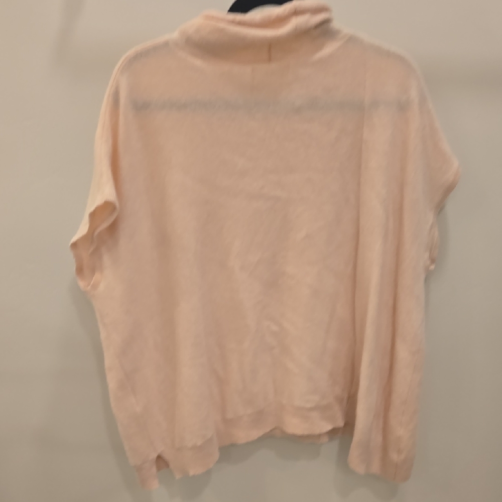 Anthropologie Soft Pink Cowl Neck Sweater - Picture 8 of 10